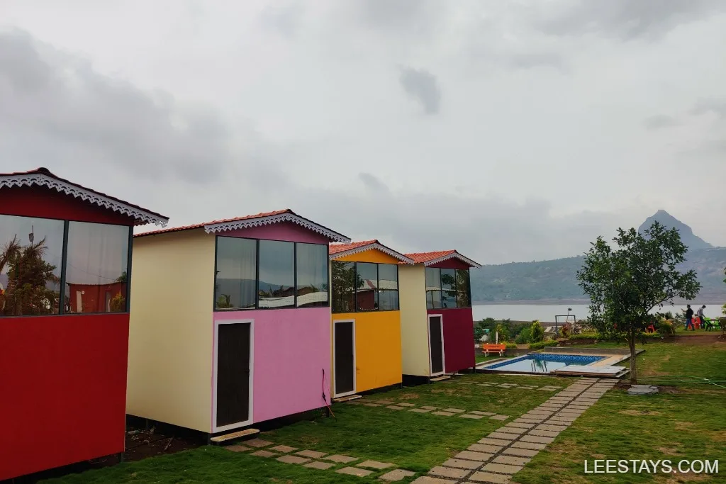 AC House with sleeping loft at Pawna lake photo 1
